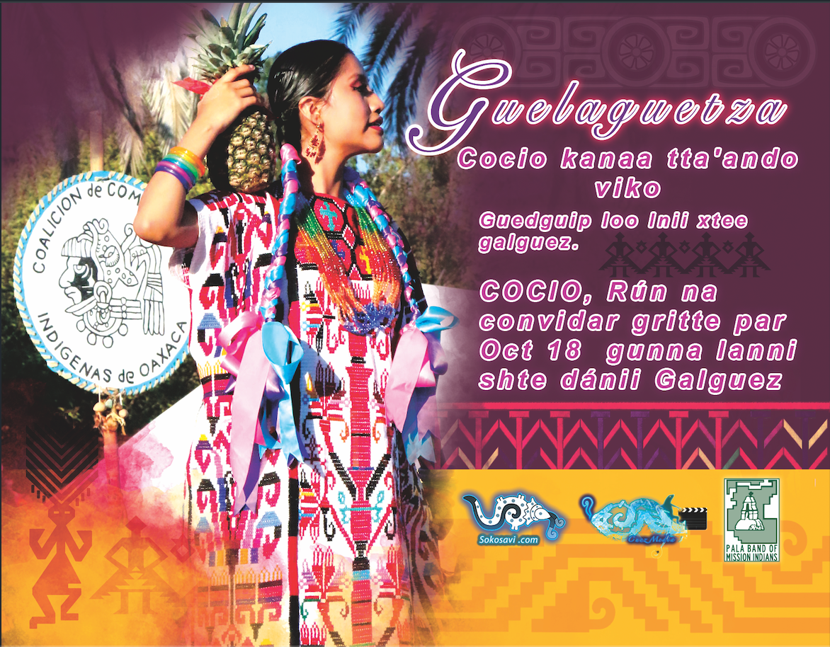 Guelaguetza 2026 Flyer Back
